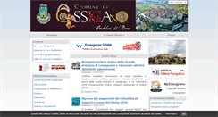 Desktop Screenshot of comune.cossignano.ap.it